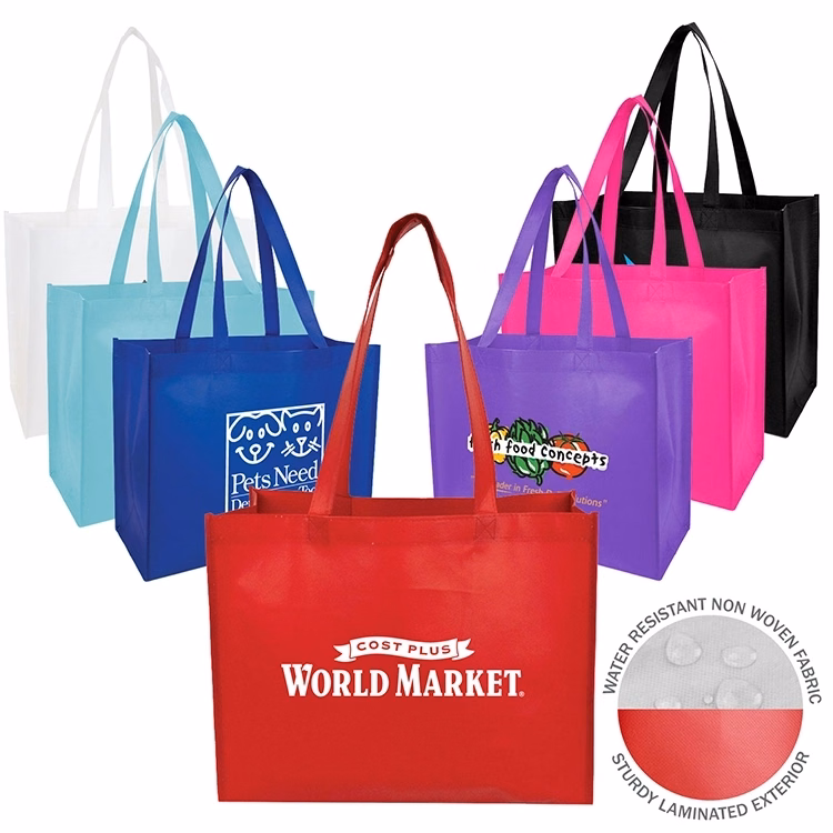 COSMO MEDIUM MATTE LAMINATED TOTE