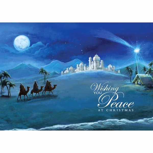 To The Manger Christmas Cards