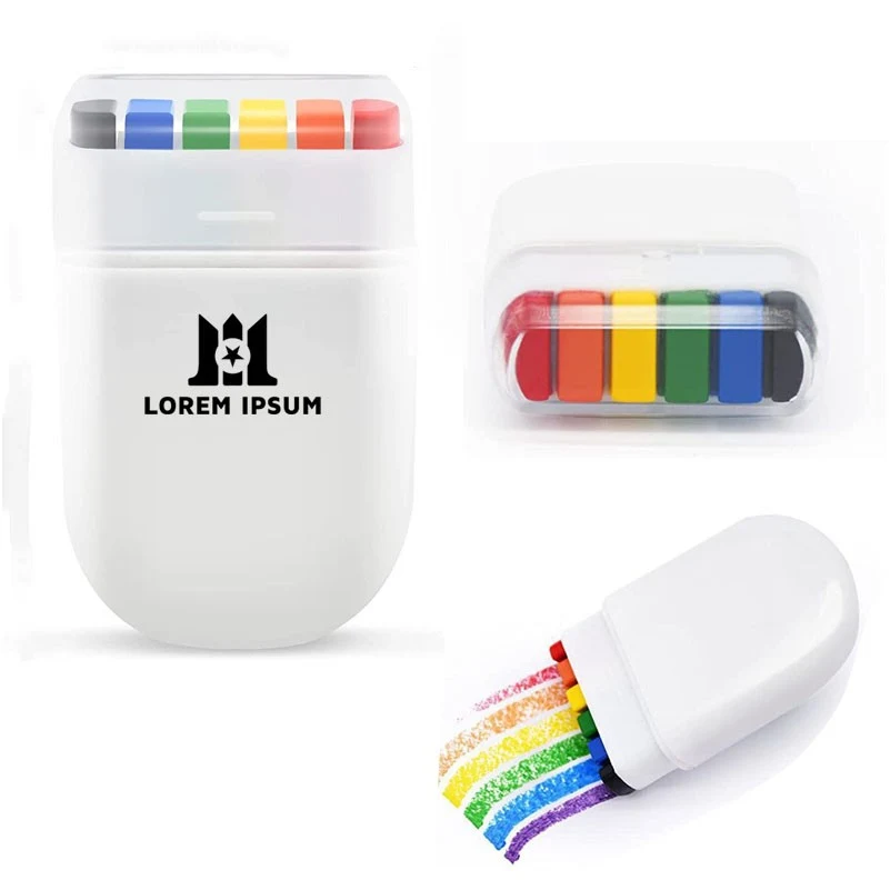 Rainbow Body Paint Stick Set with Travel Case 1