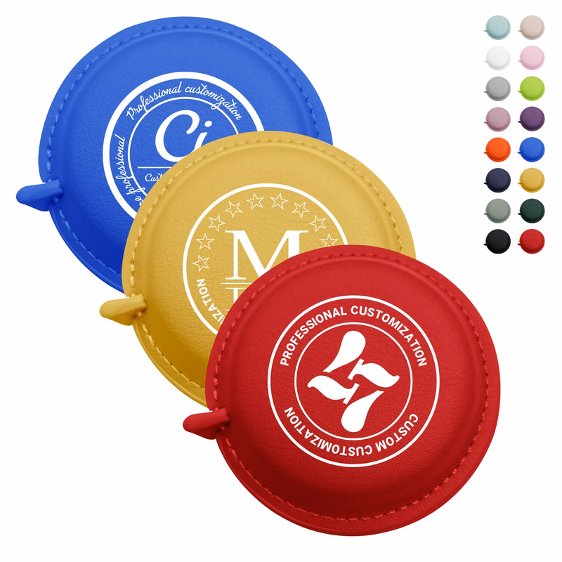 PU Leather Round Measuring Tape