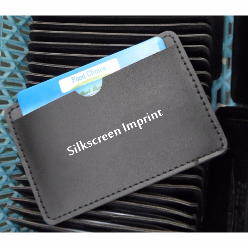 ACC17-1C-Leather Pouch 1 Color Imprint