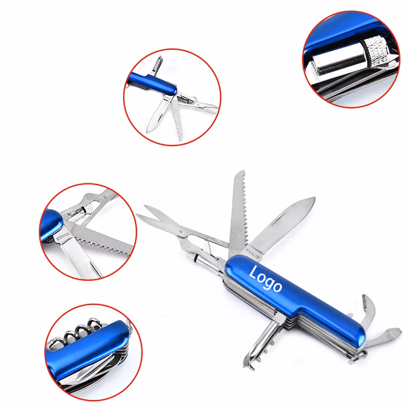 Multi-Function Tool Pocket Knife with Flashlight