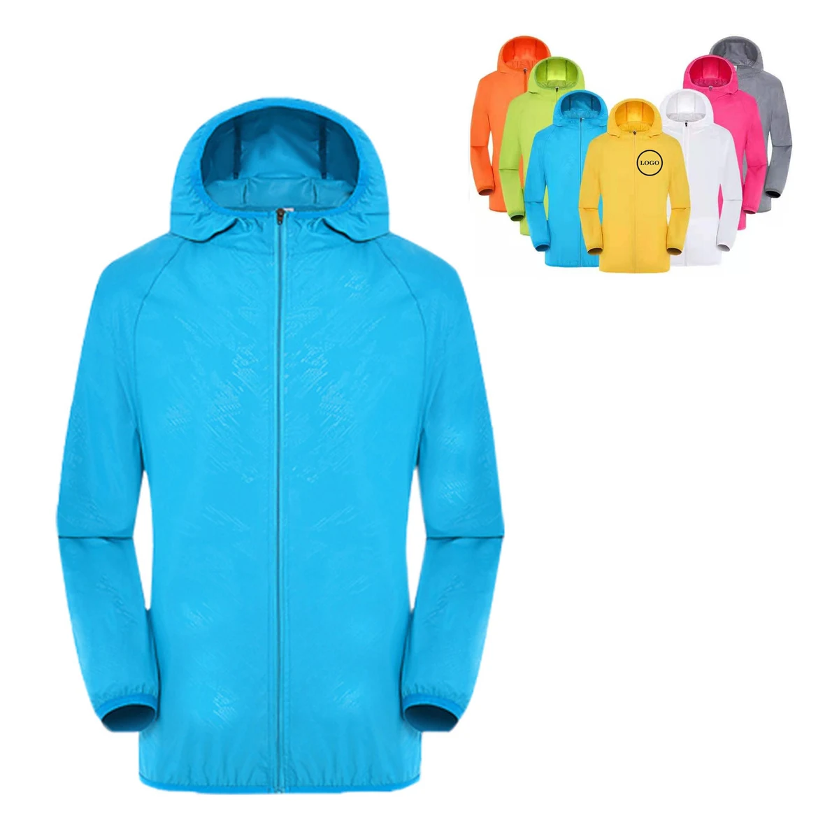 Rush Servise Adult UV Protect Quick Dry Windproof Skin Coat 1