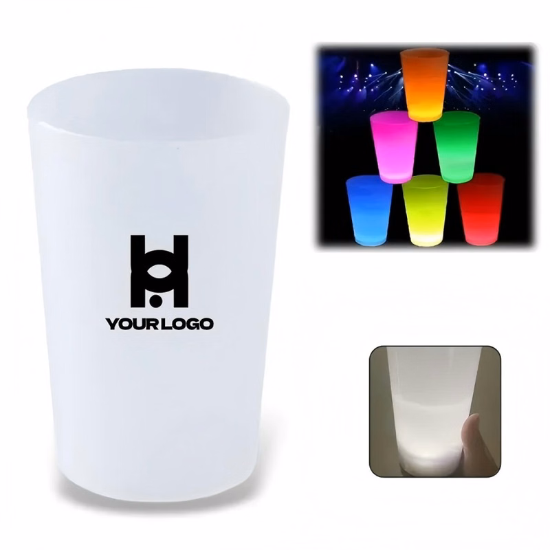 12oz LED light up glow party cups for birthday barware