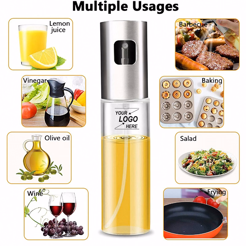 BPA-Free Refillable Glass Spray Bottle