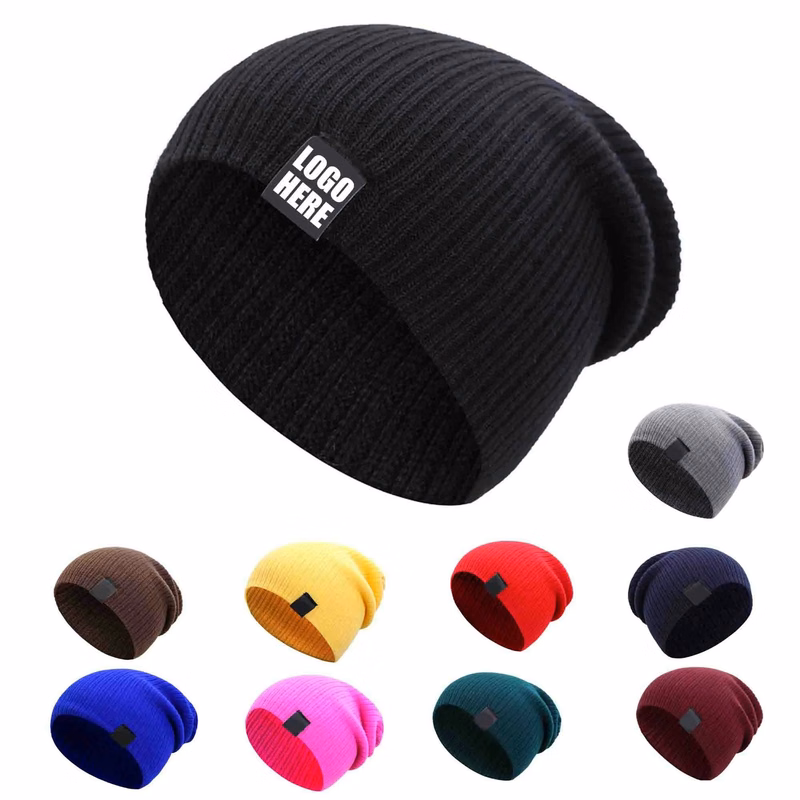 Embroidered Slouchy Style Beanie