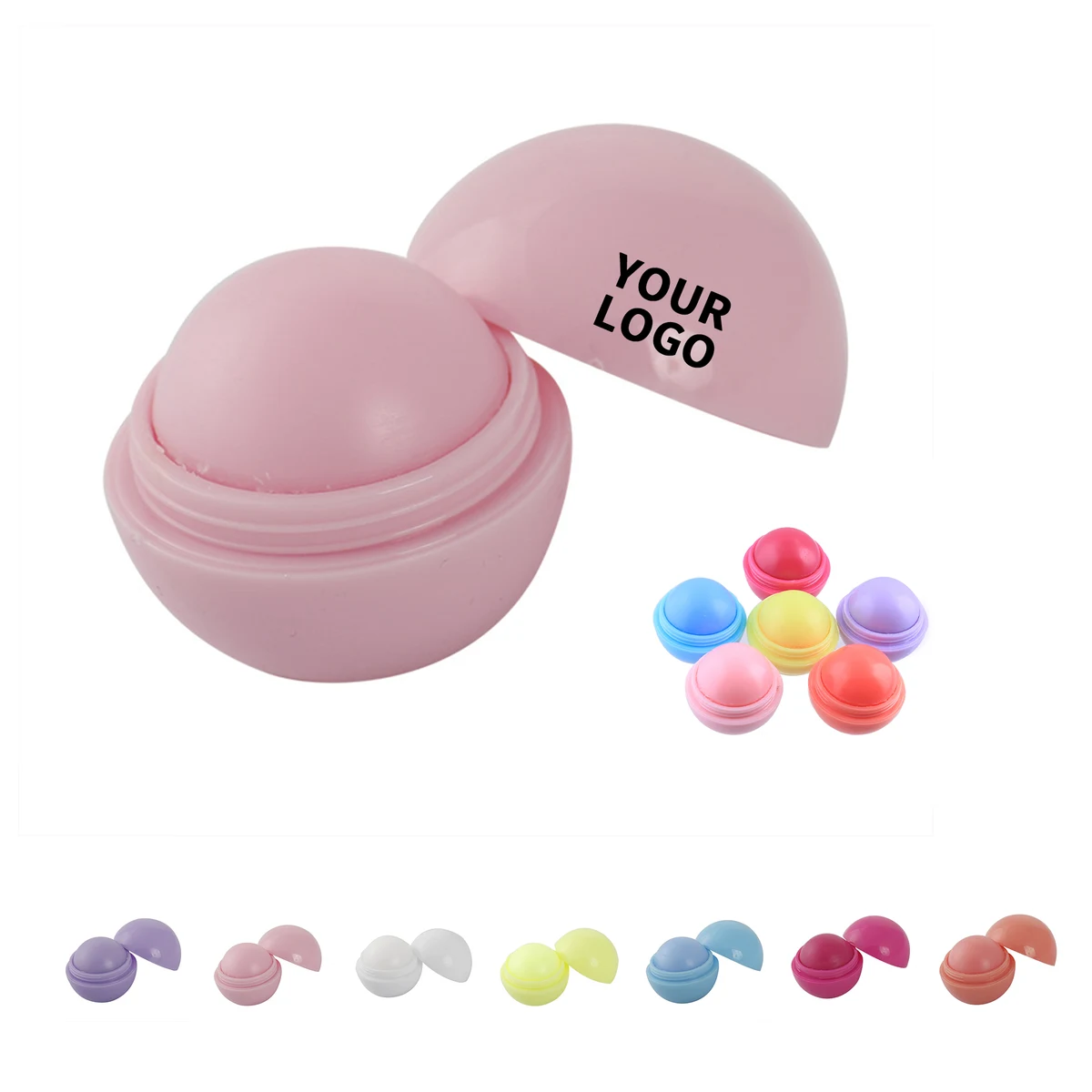 Round Sphere Lip Balm With Vitamin E 1