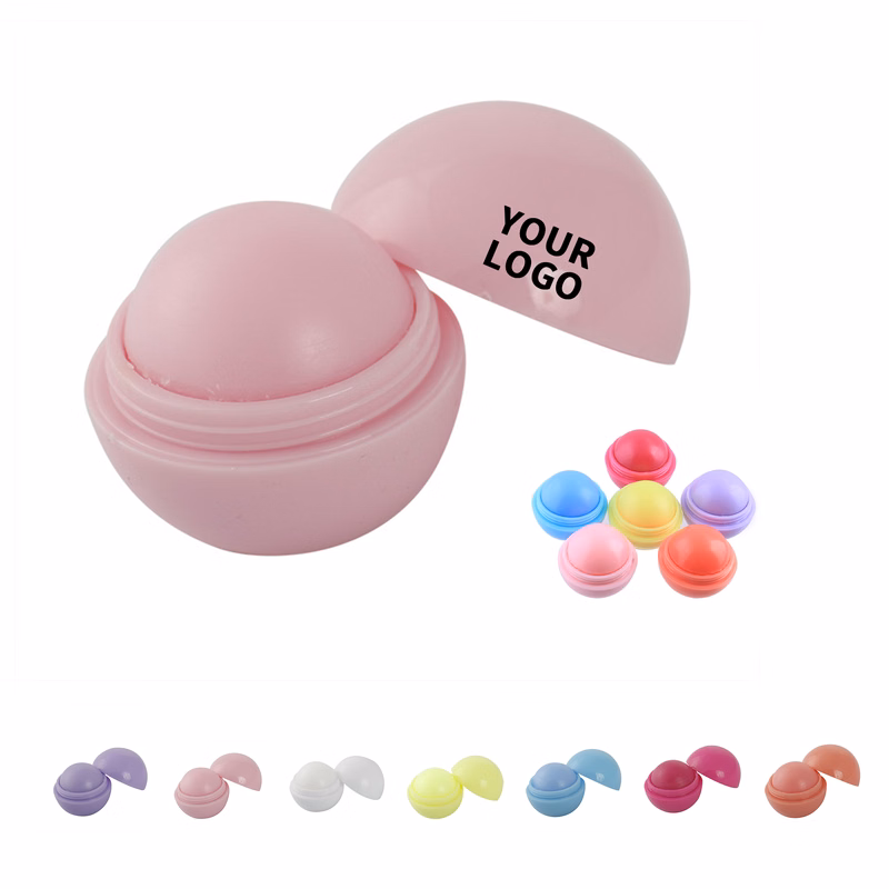 Round Sphere Lip Balm With Vitamin E