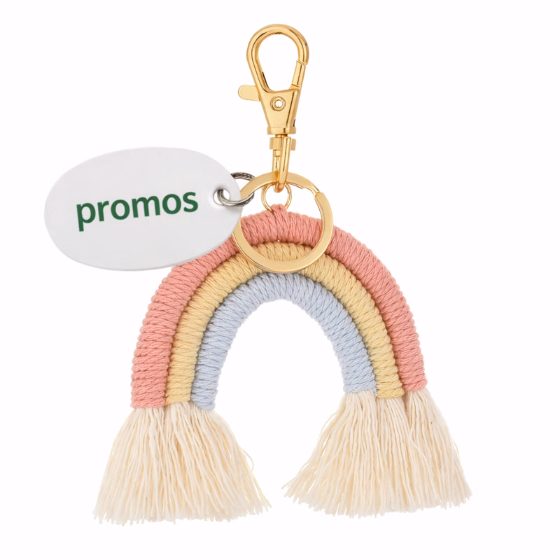 Handmade Rainbow Keychain