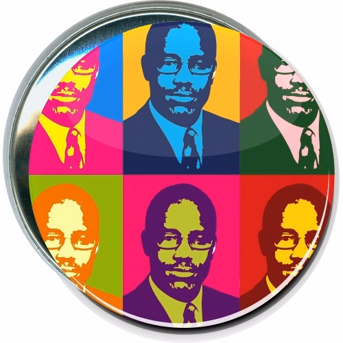 Ben Carson, Andy Warhol, Political Button