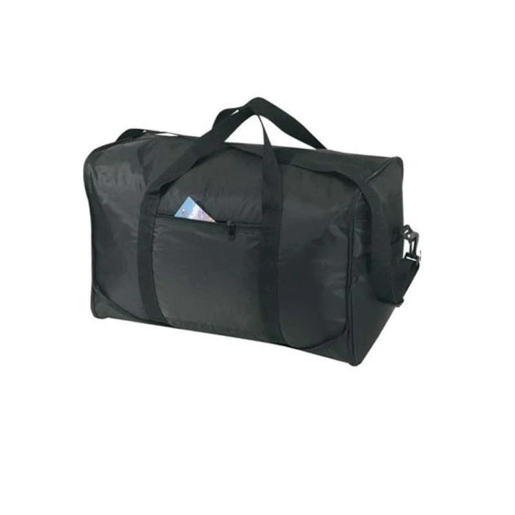 Foldable Travel Duffel Bag - Black 1