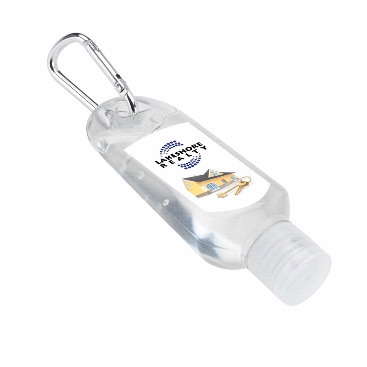 Hand Sanitizer Gel 2 oz (60 ml) with Carabiner