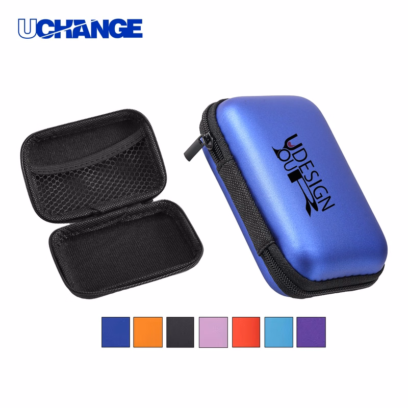 Hard Zipper Headphone Storage Case