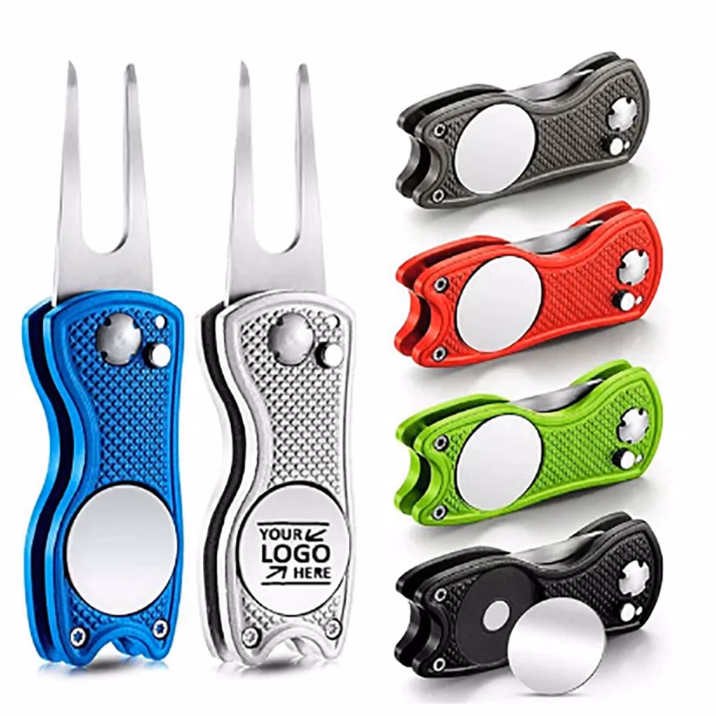 Stainless Steel Foldable Golf Fork