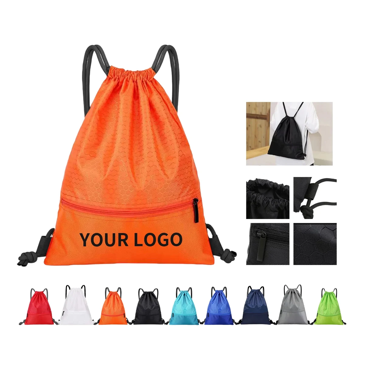 Oxford Drawstring Bag 1