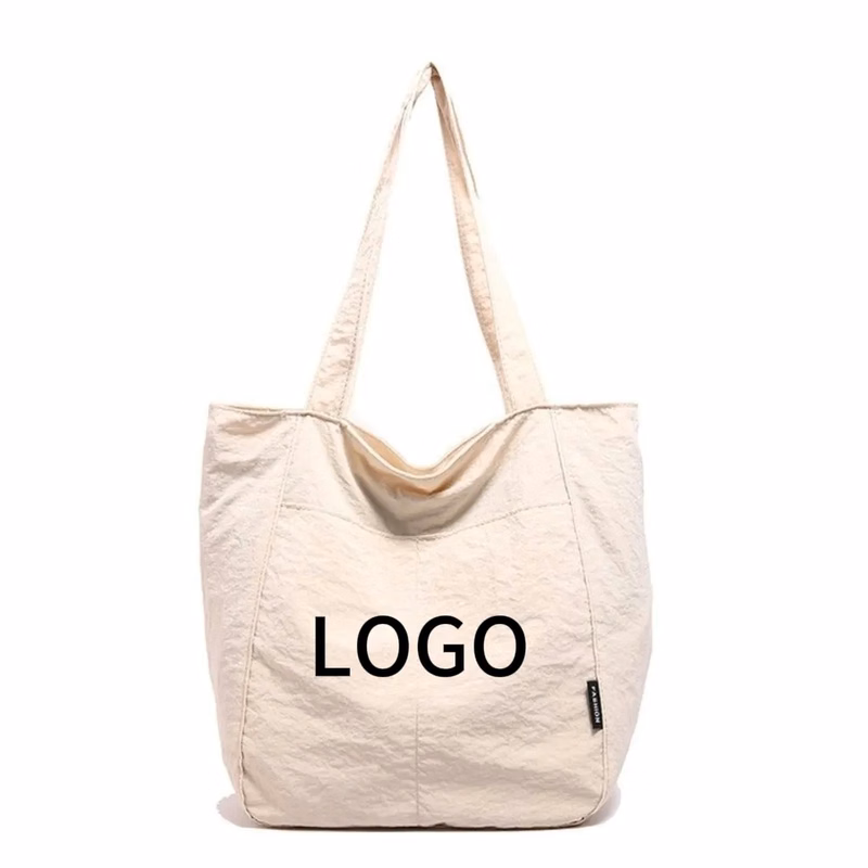 11.8 inch customizable thin and light nylon tote bag