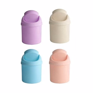 Mini Clamshell Trash Can