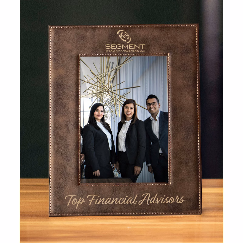 Leatherette Picture Frame, Vertical