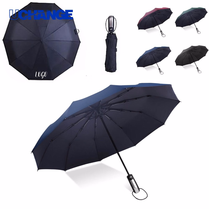 42 Inch Arc Automatic Folding Portable Umbrella