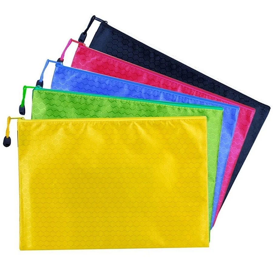 Large Size Zipper Documents Pouch 1