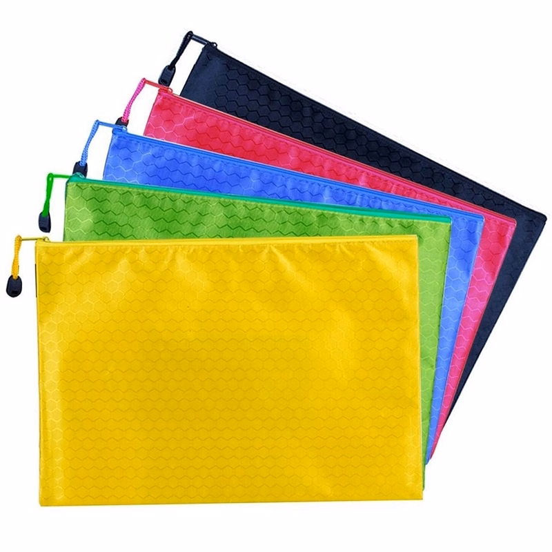 Large Size Zipper Documents Pouch