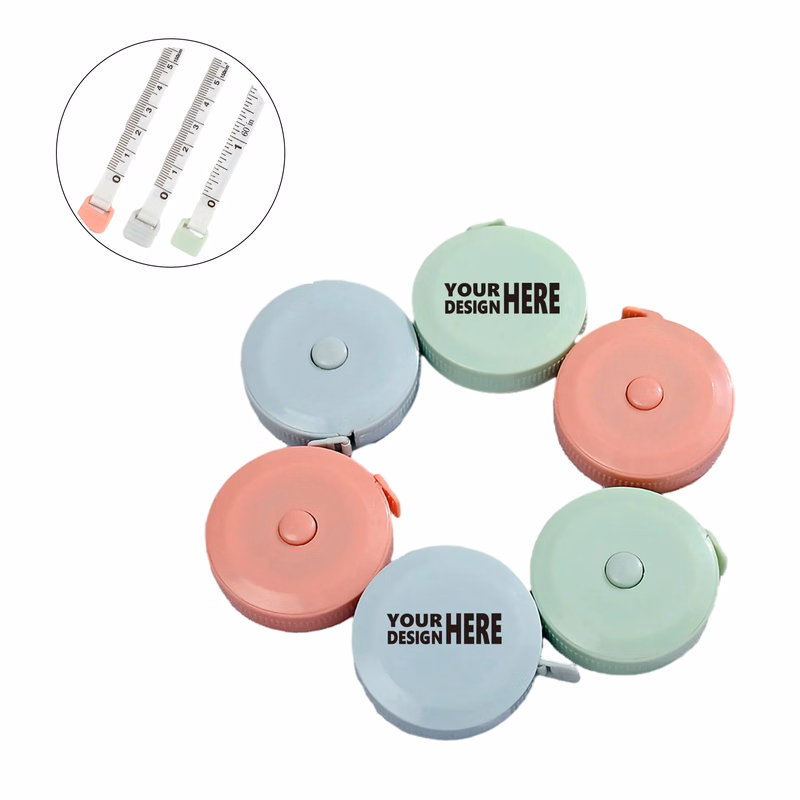 MOQ 100PCS Mini Retractable Measure Tape