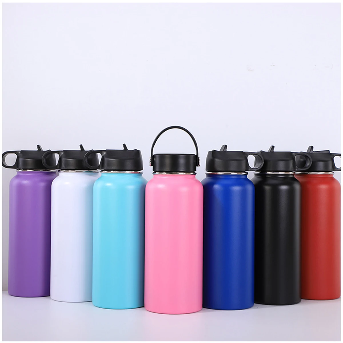 18Oz Water Bottle with Straw 1