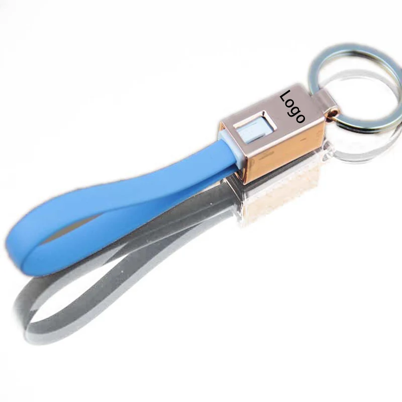 Creative Key Chain with Charging Cable 1