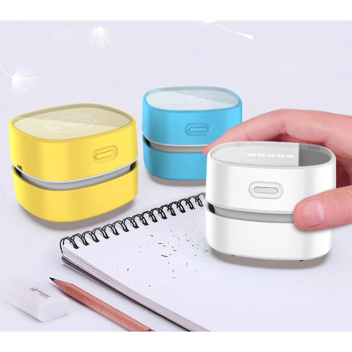 Portable Desktop Vacuum Cleaner w/Temperature Control & USB Charging 1