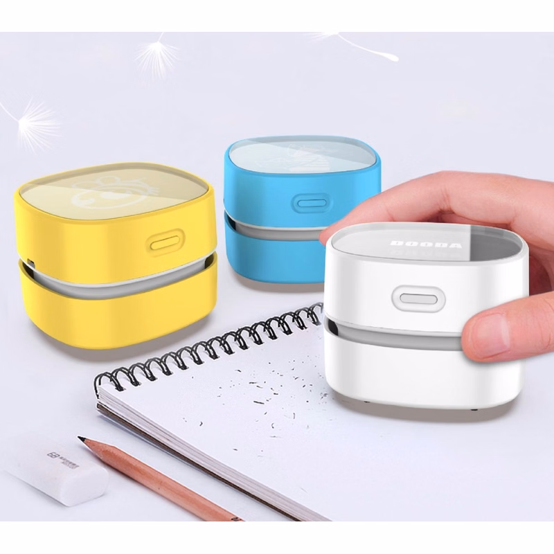 Portable Desktop Vacuum Cleaner w/Temperature Control & USB Charging