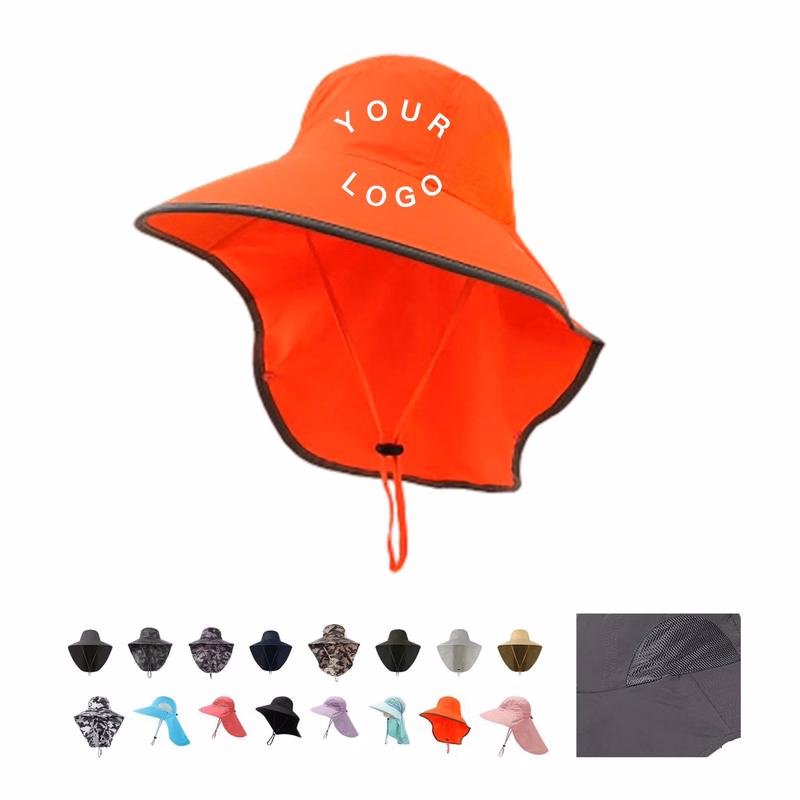 13.78 Inch Outdoor Hat with Breathable Panels