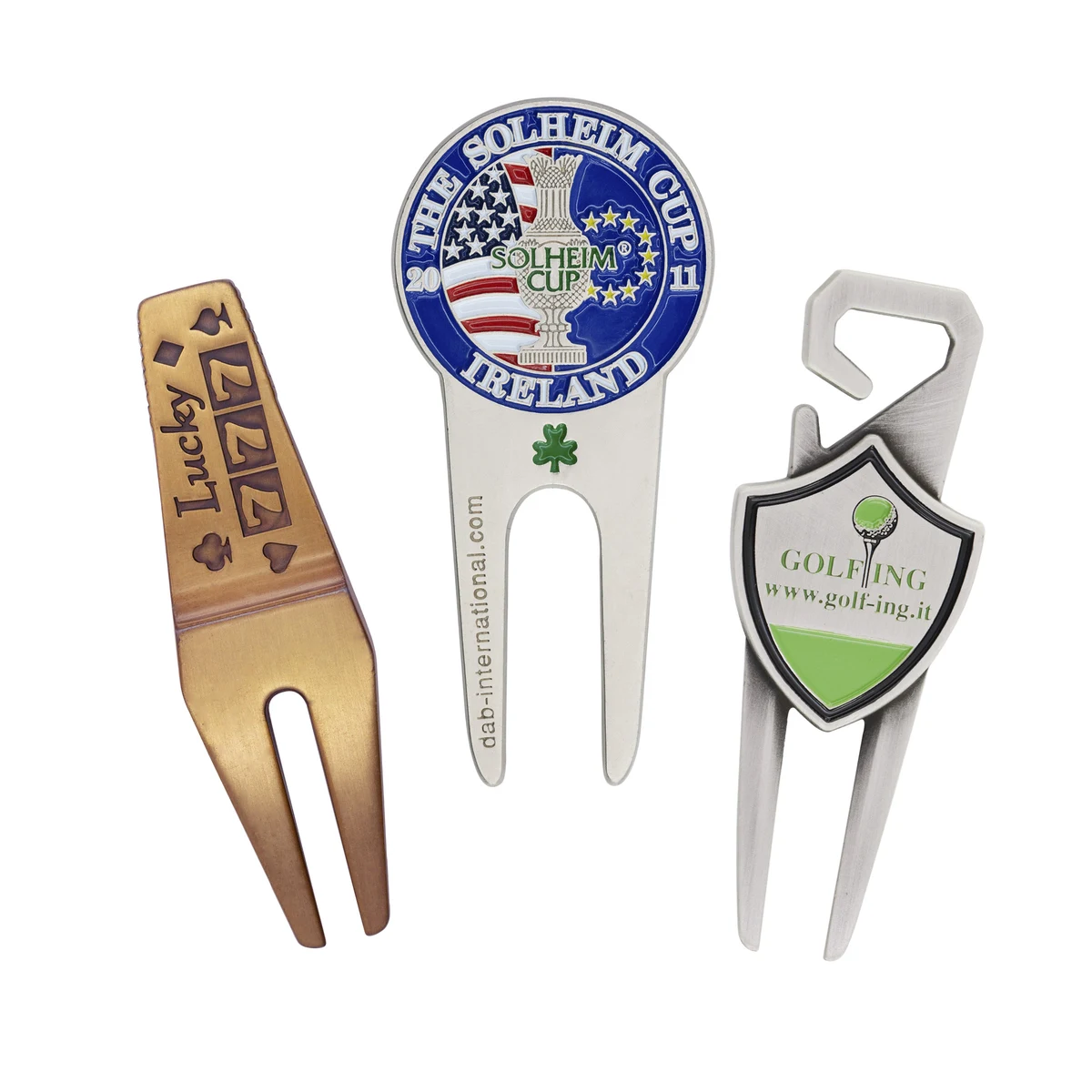 Custom Golf Divot Repair Tool (3-1/2") 1