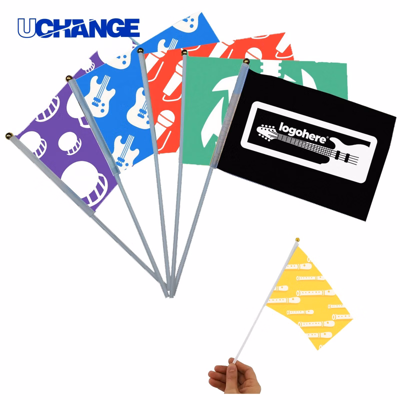 Team Spirit Hand Flag