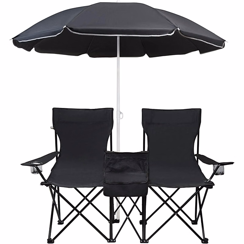 Double Party Chair w/Umbrella