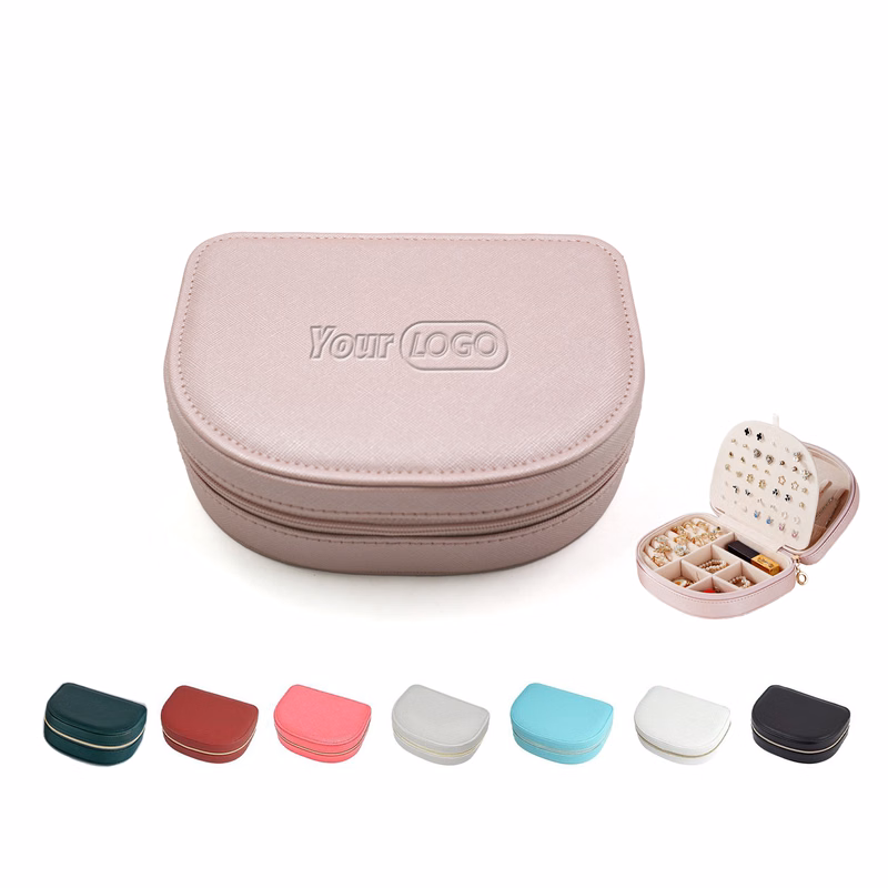 Portable Seashell-Shaped Jewelry Storage Case