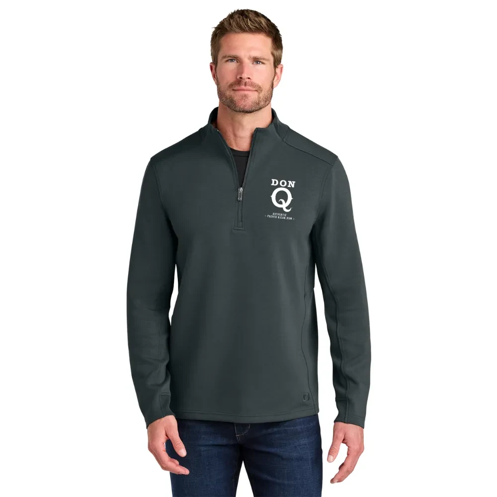 OGIO(R) Transcend 1/4-Zip, custom hoodie or sweatshirt with logo imprint 1