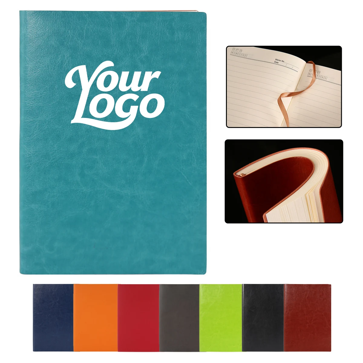 Custom A5 Writing Journal PU Leather Notebook 1