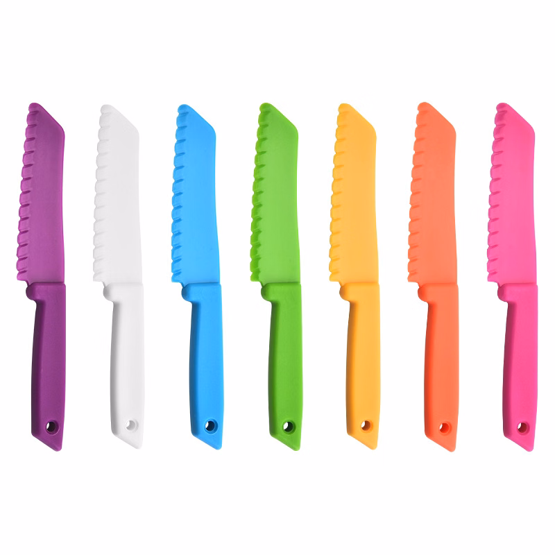 Children's Plastic Safe Cooking Knife