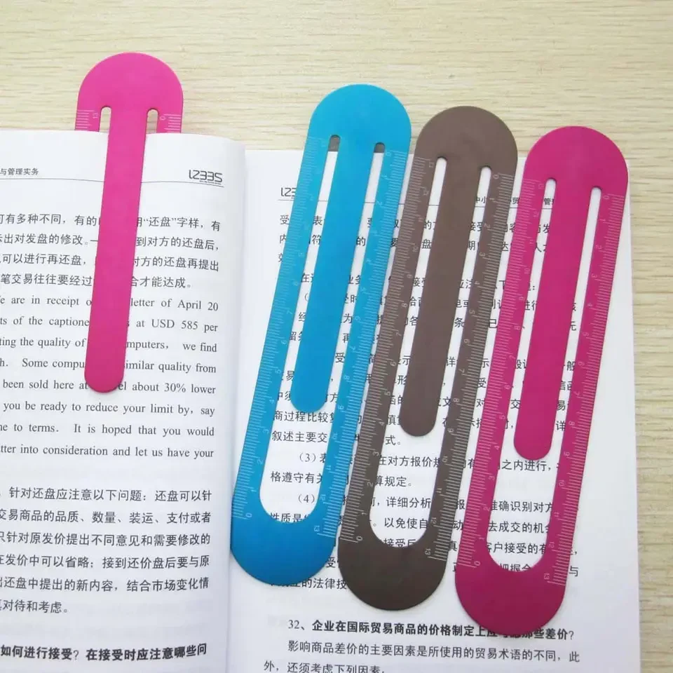 Straight Ruler Bookmark / Clip 1