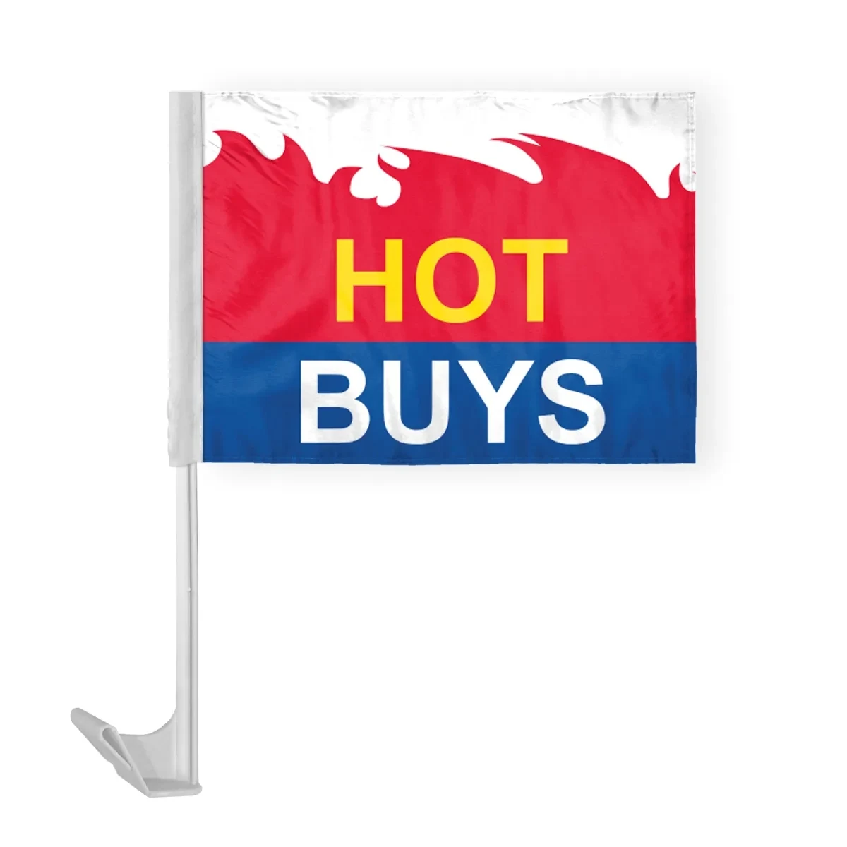 12" x 16" Advertising Car Flag - ePoly 1