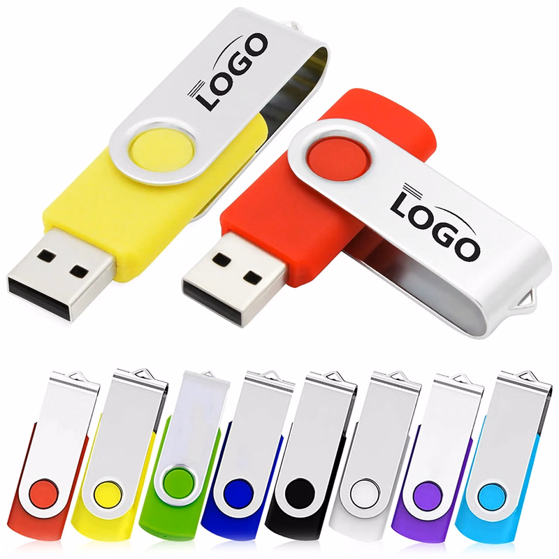 4GB Rotary Usb Flash Drive MOQ 100PCS