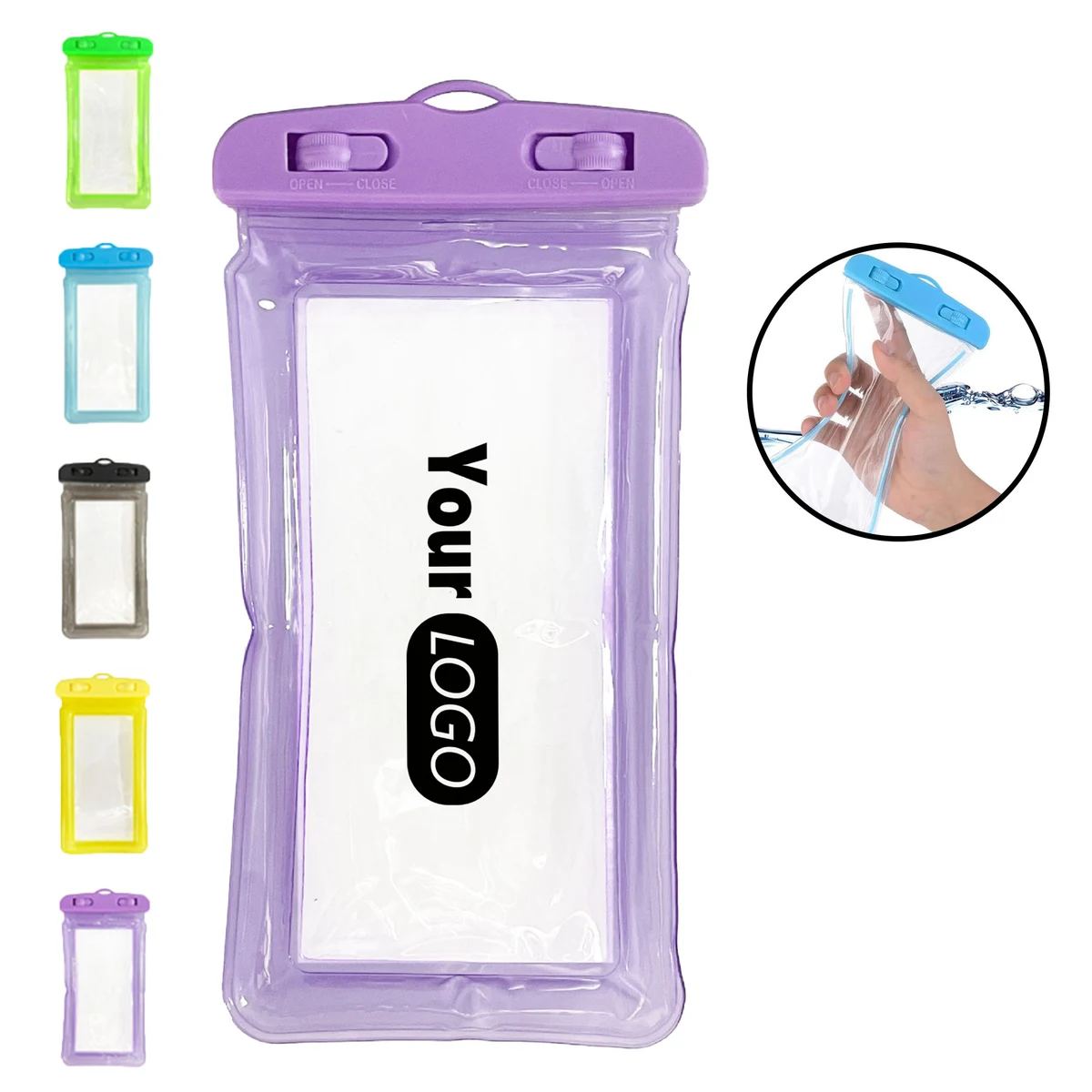 Triple protection waterproof phone bag 1