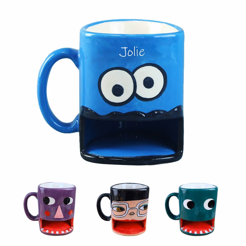 12oz Novelty Ceramic Breakfast Mug