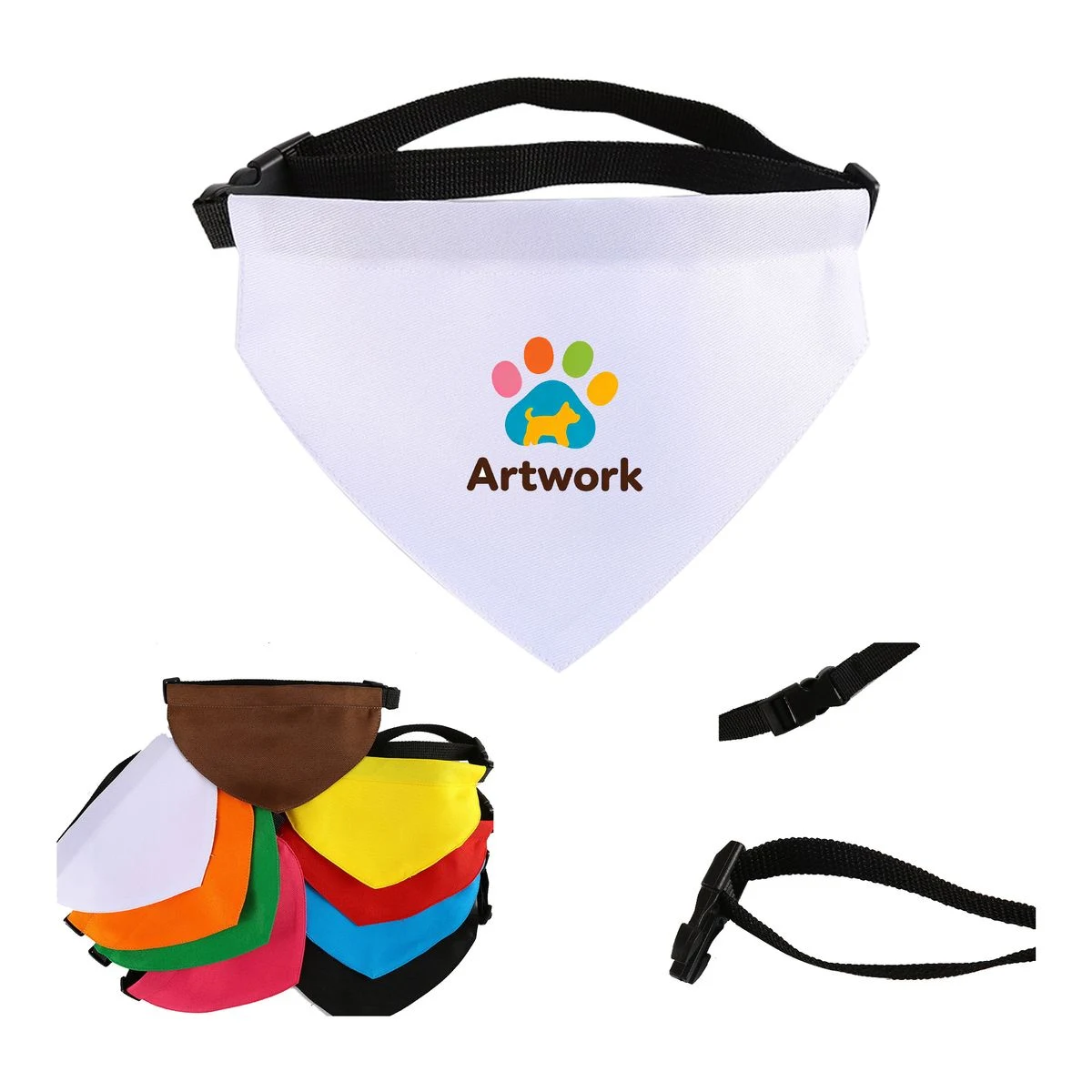 Adjustable Dog Bandana Collar 1