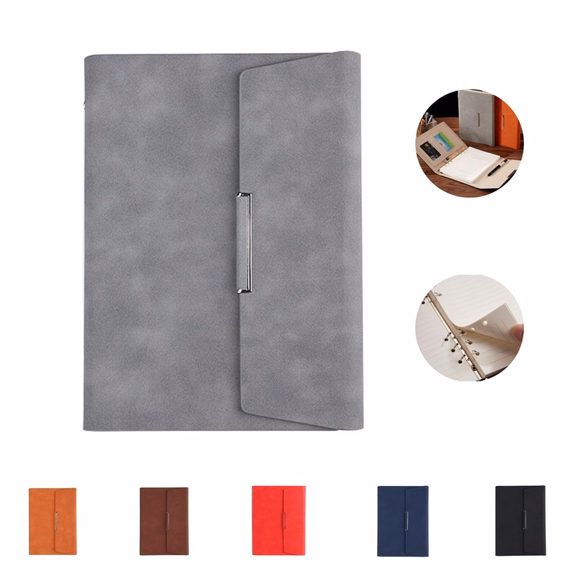 A5 Tri Fold Binder Notebook