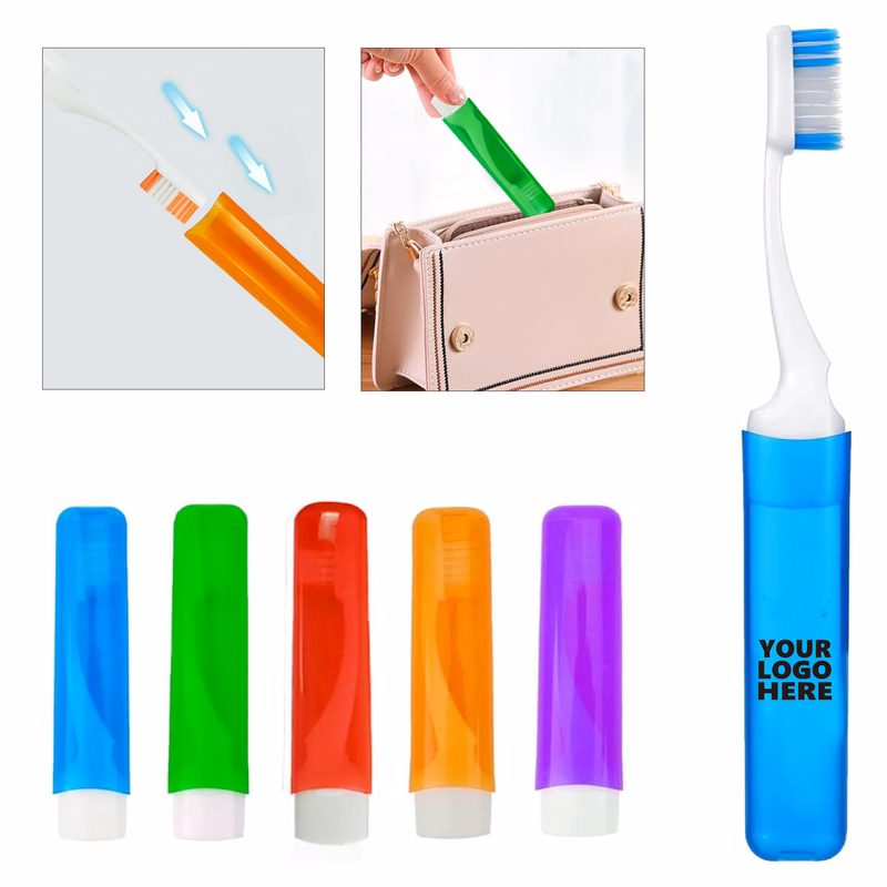 Compact Portable Toothbrush With Cover