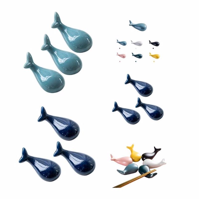 Ceramic Whale Cutlery Holders