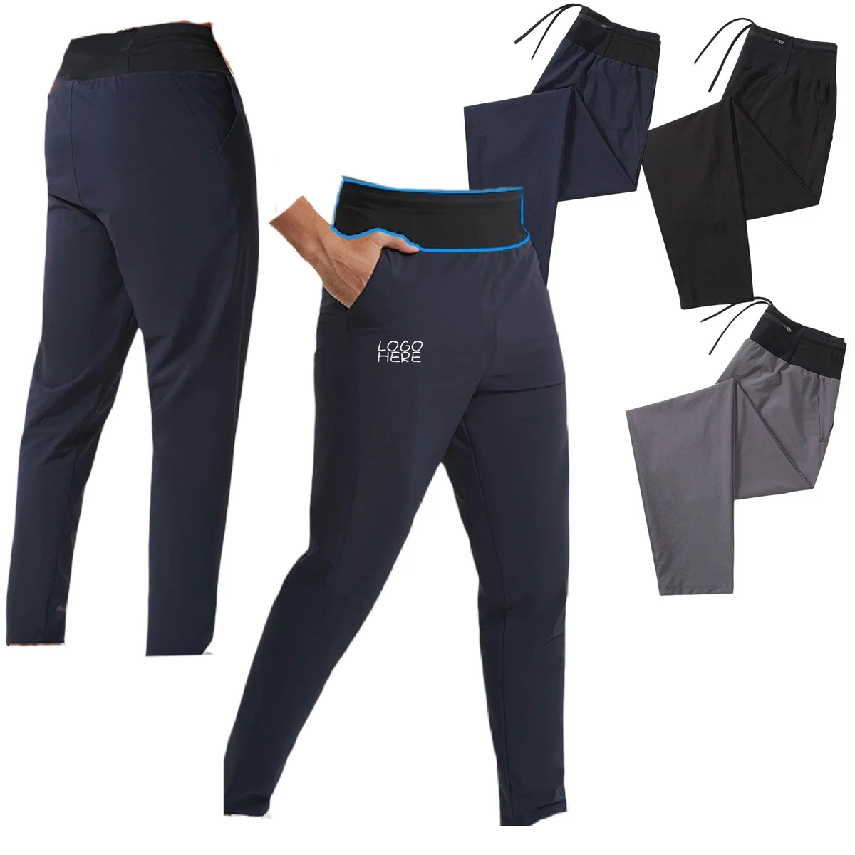 Mens Lightweight Jogger Pants 1