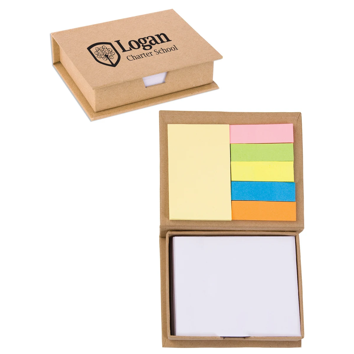 Cardboard Sticky Note Memo Case 1