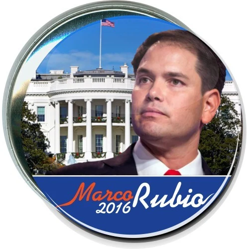 Marco Rubio 2016, White House, Political Button 1